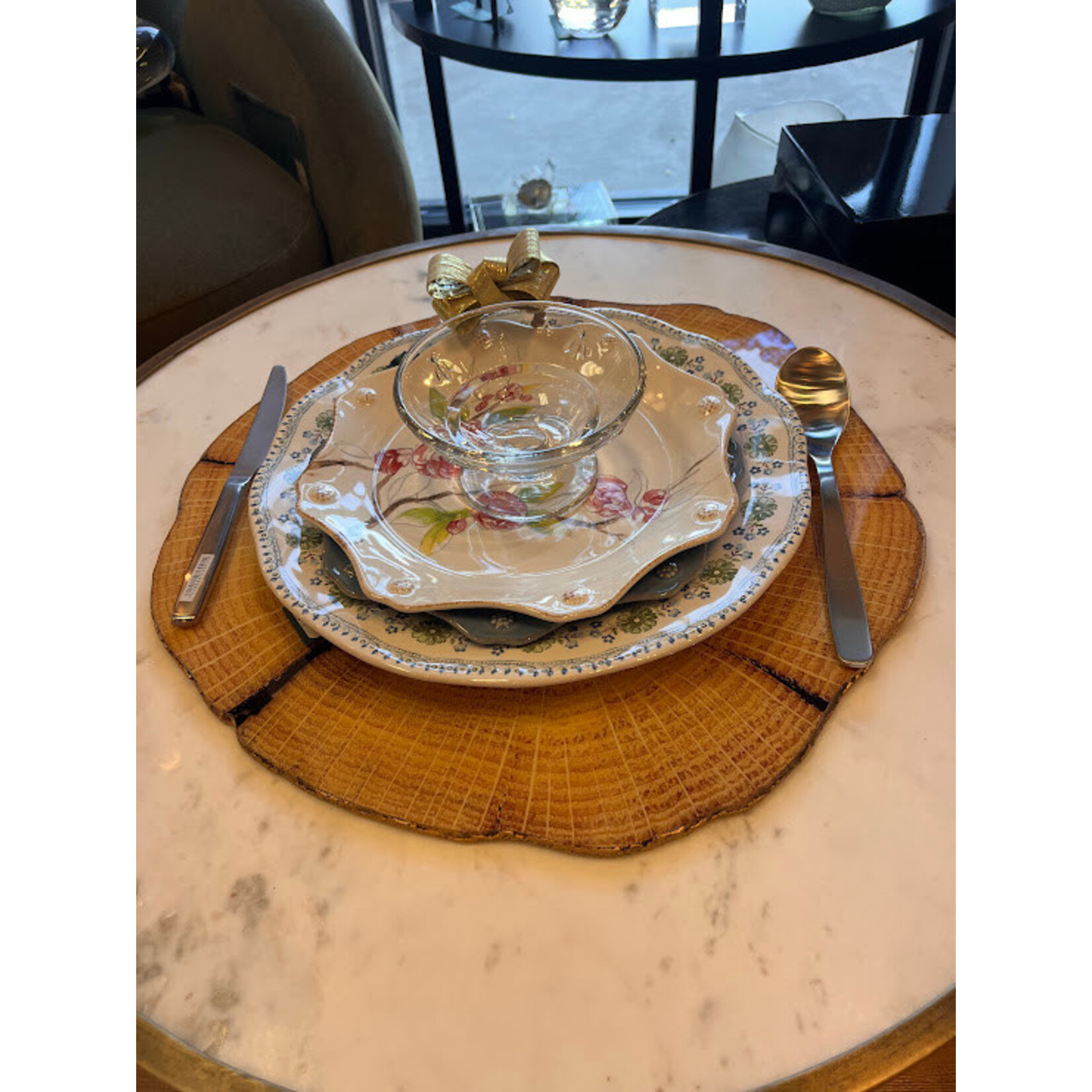 Kim Seybert Woodland Placemat in Natural & Brown