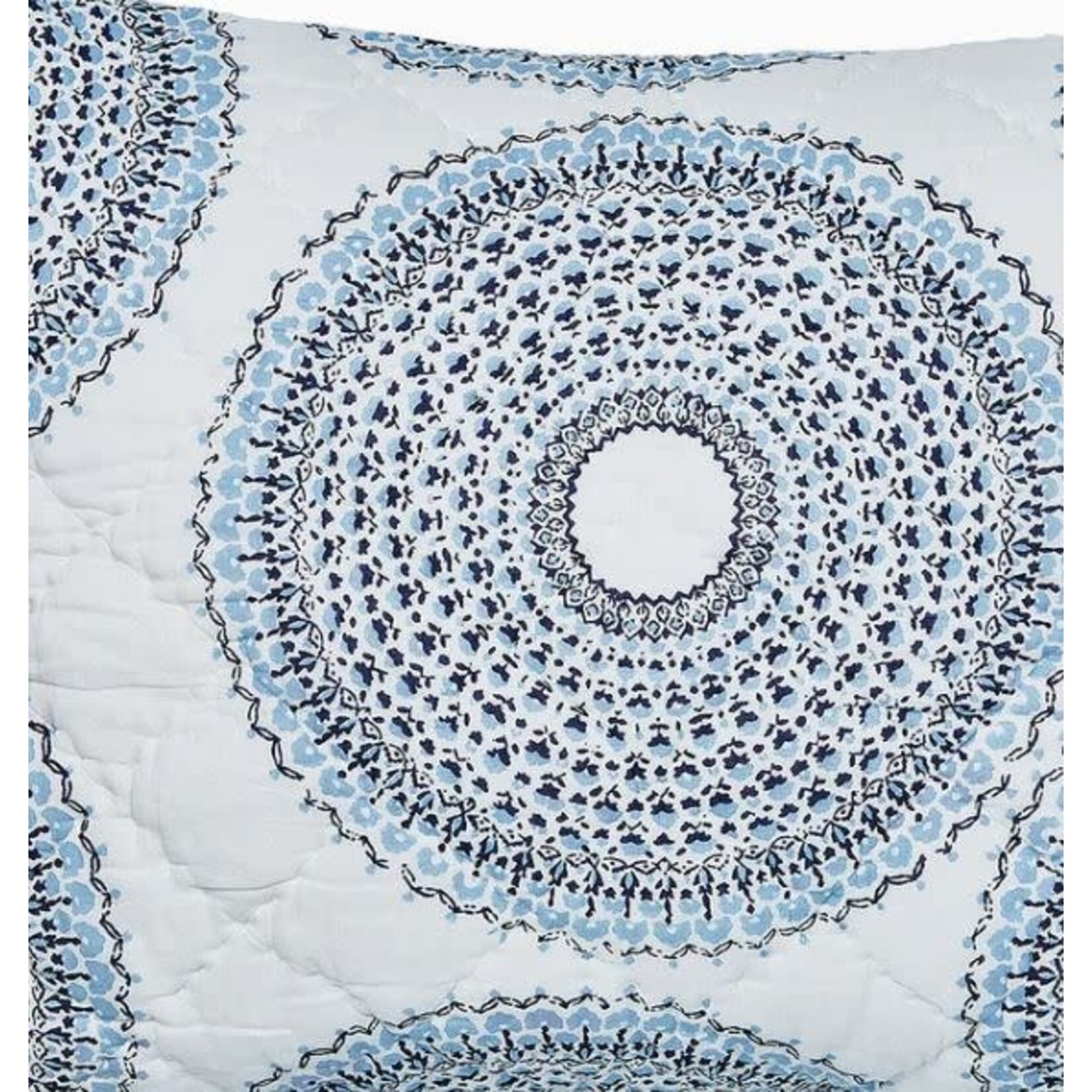 John Robshaw Textiles Lapis Euro Sham