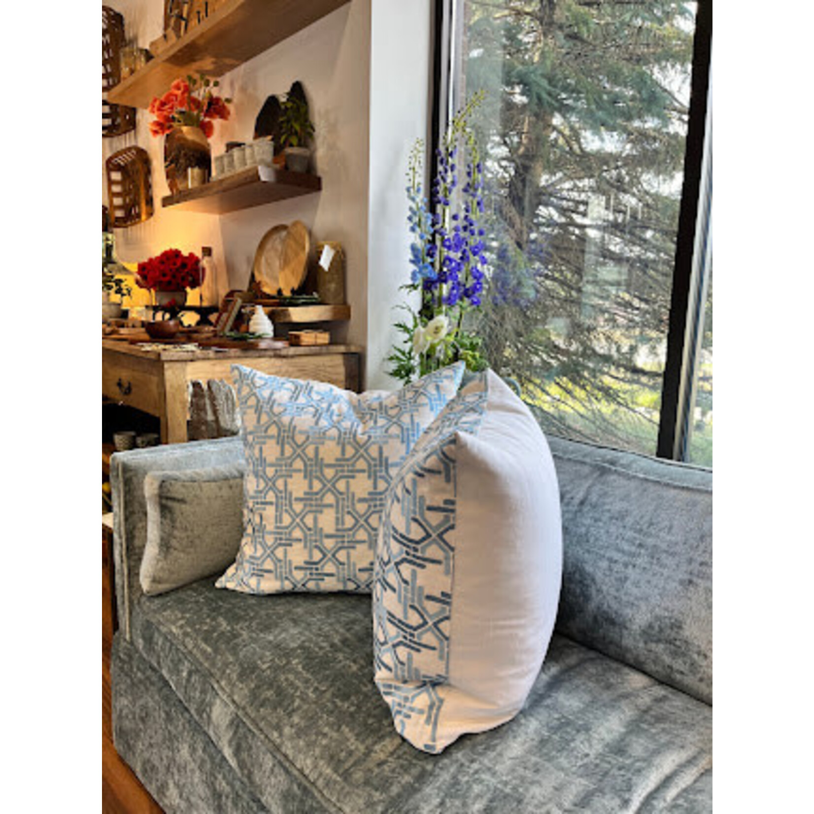 John Robshaw Textiles Girik Decorative Pillow with Insert 22x22