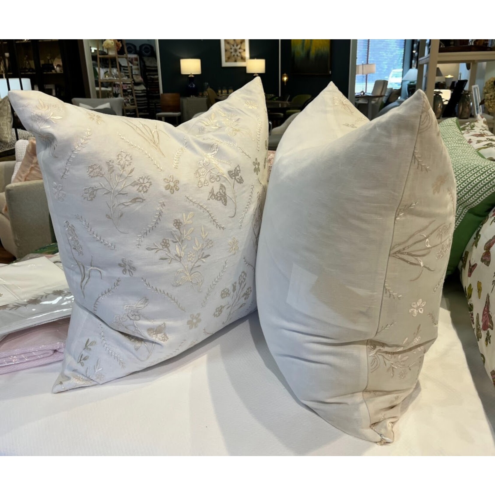 John Robshaw Textiles Nisha Euro Pillow with Feather Insert