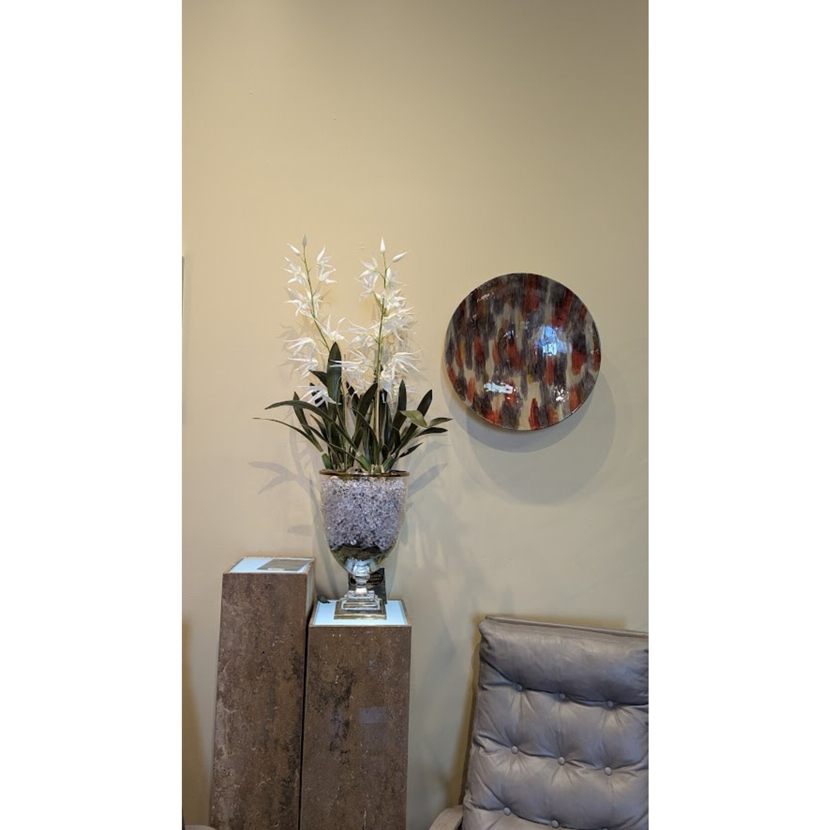 Napa Home and Garden Carnelian Decorative Plate