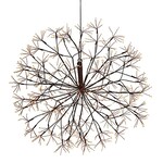 RAZ Imports Brown Starburst Lighted Orb