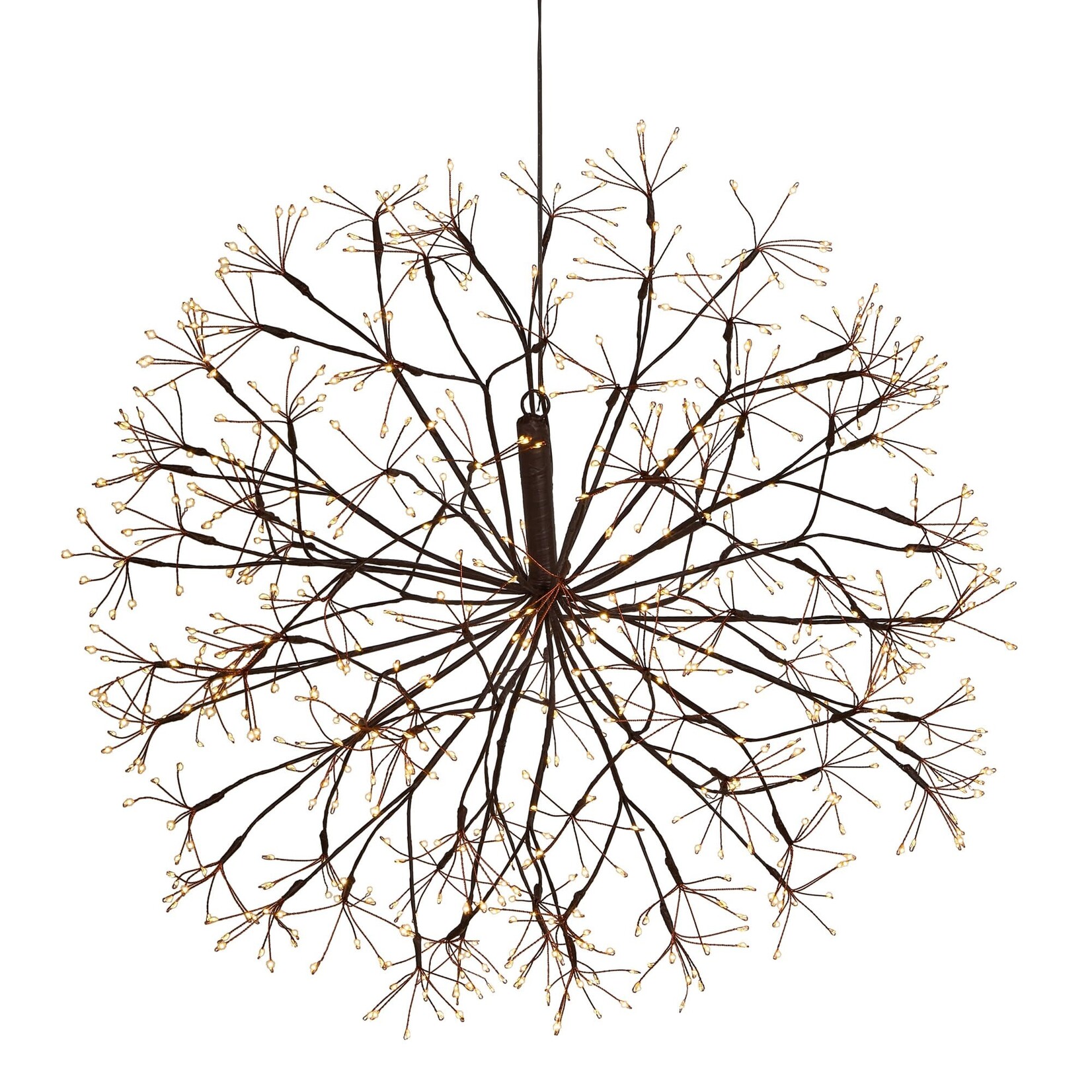 RAZ Imports Brown Starburst Lighted Orb