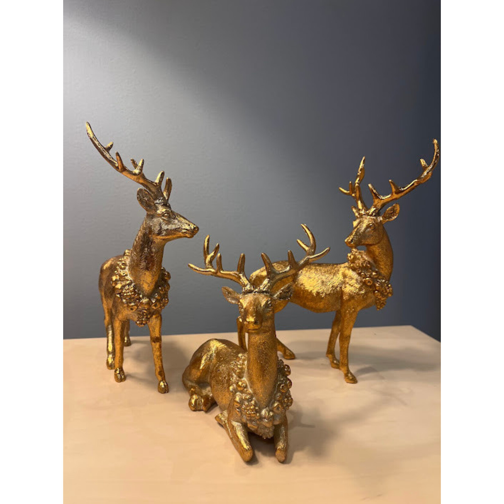 Zodax Assorted Deer with Ornament Wreath