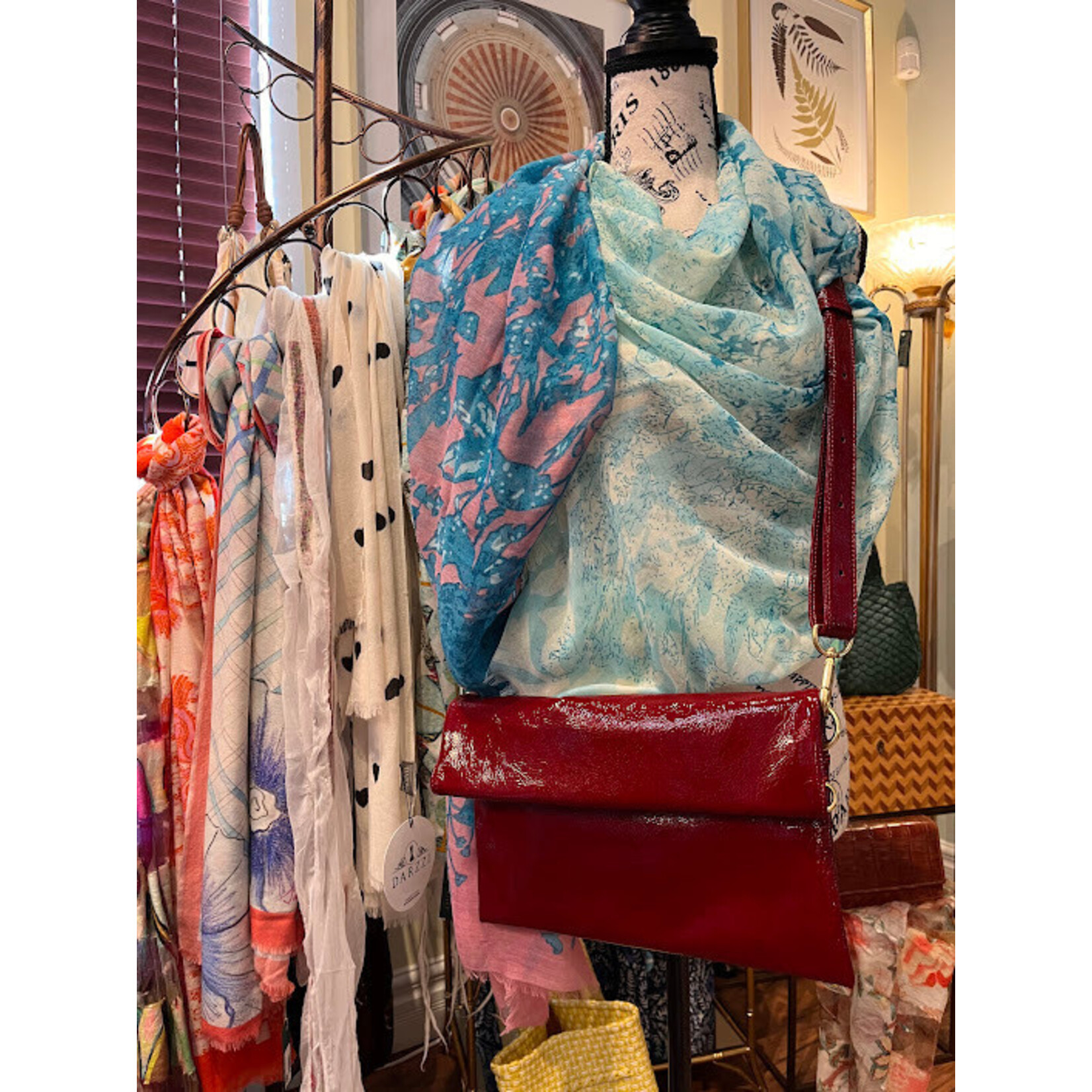 2CHIC Watercolor Ombre Scarf