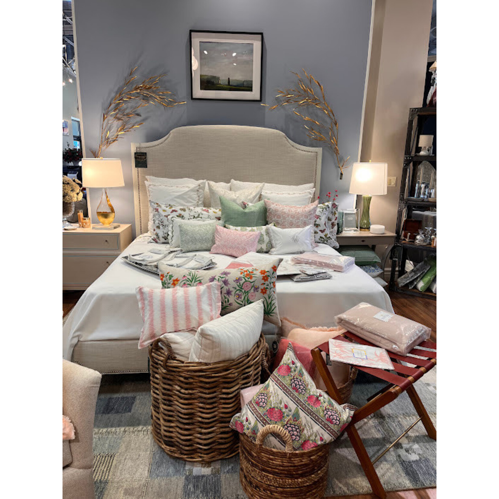 Matouk Duma Diamond Boudoir Sham Berry