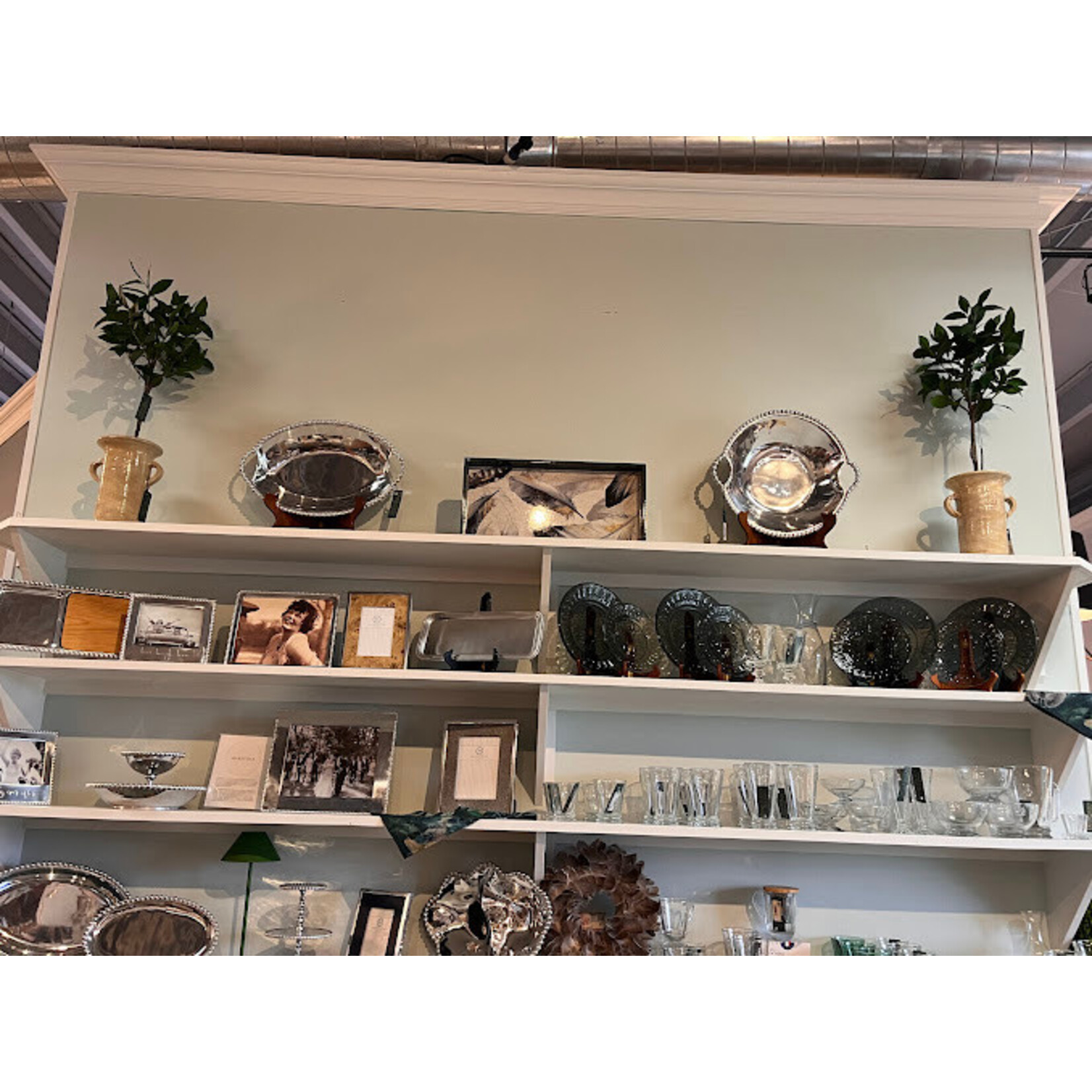 Rockflowerpaper Gilded Feathers Tray