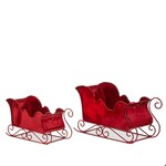 RAZ Imports Red Sleigh
