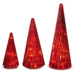 RAZ Imports Berry Glass Lighted Tree