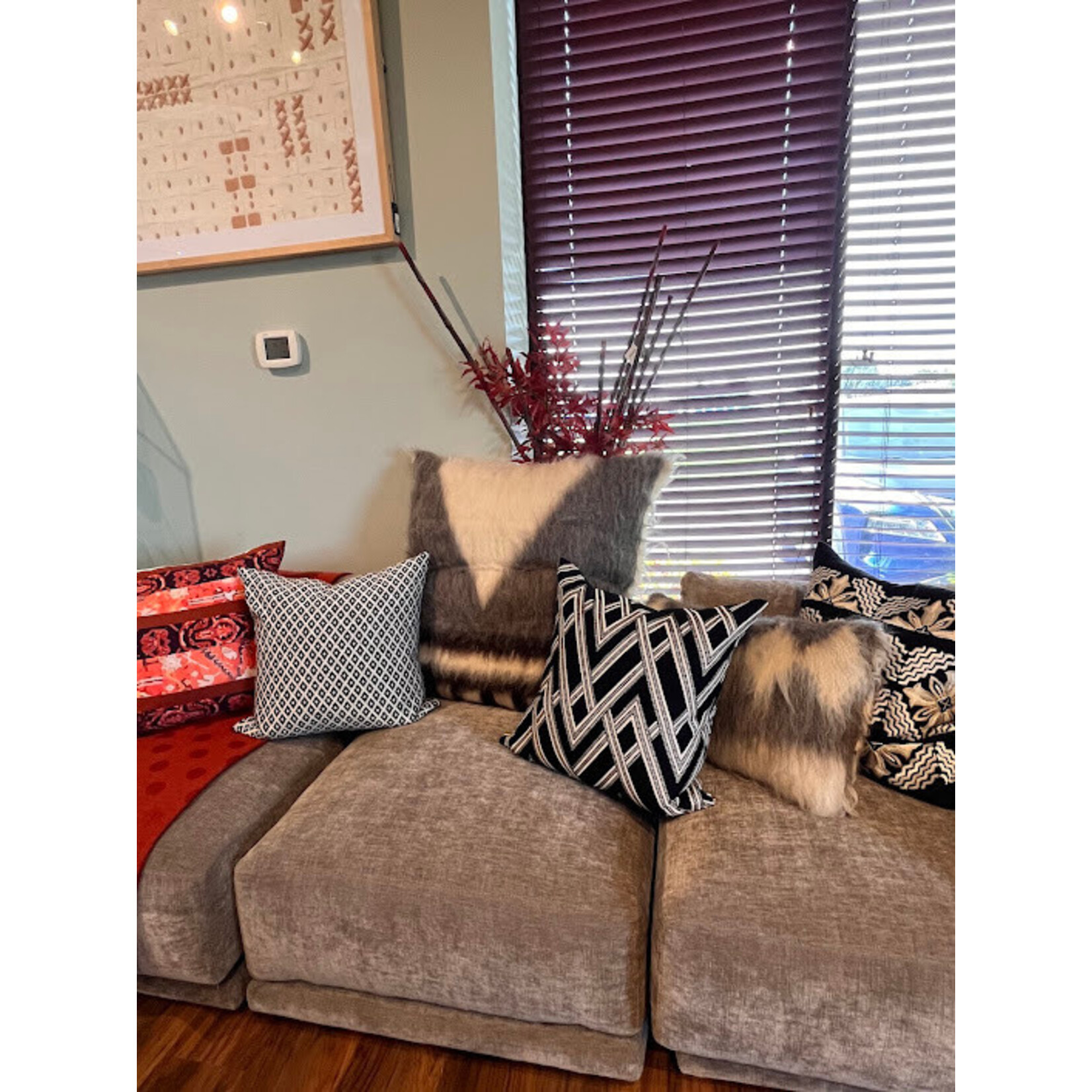 Fibre by Auskin Summit Cushion Pillow 35"x35"