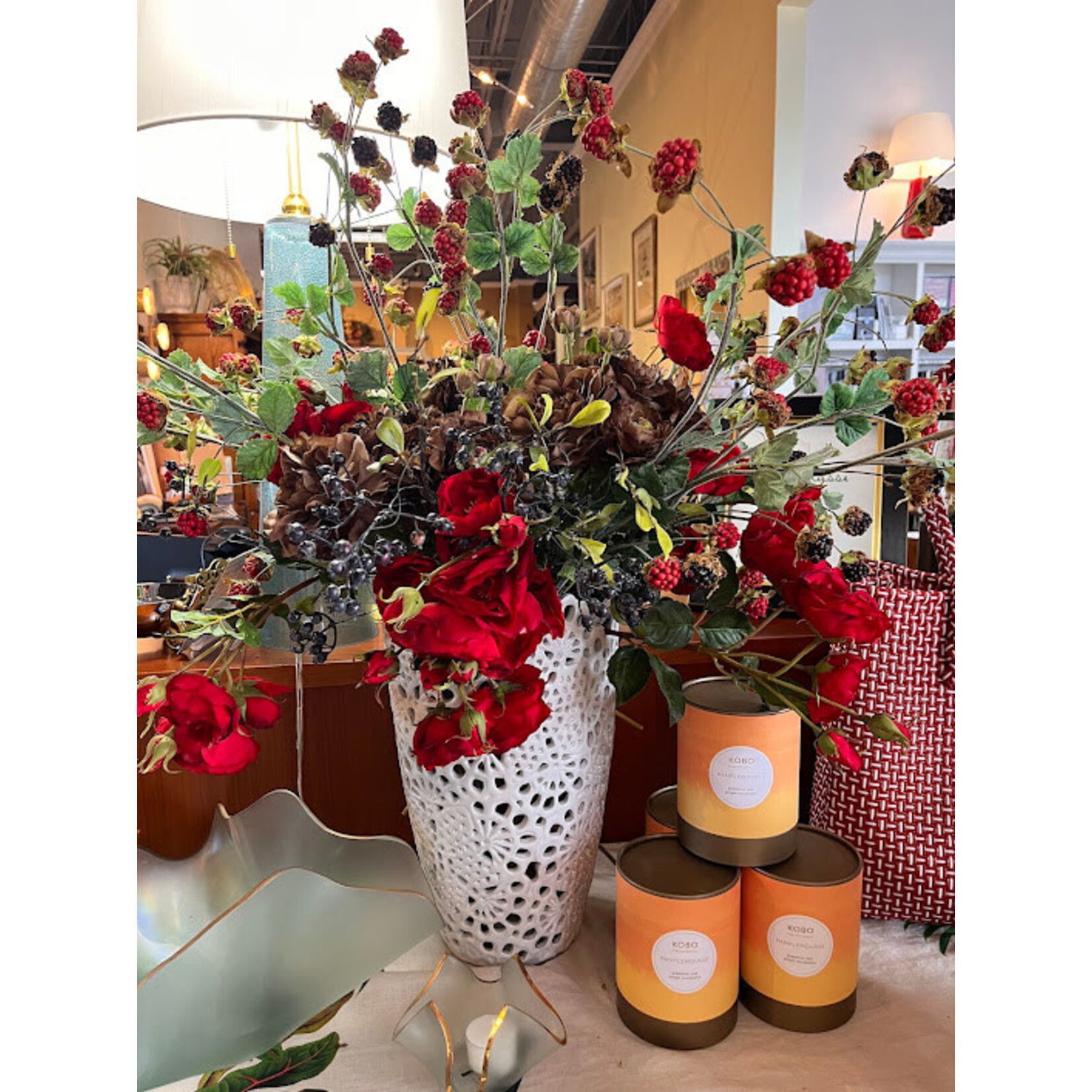 Napa Home and Garden Brown Ranunculus Bundle