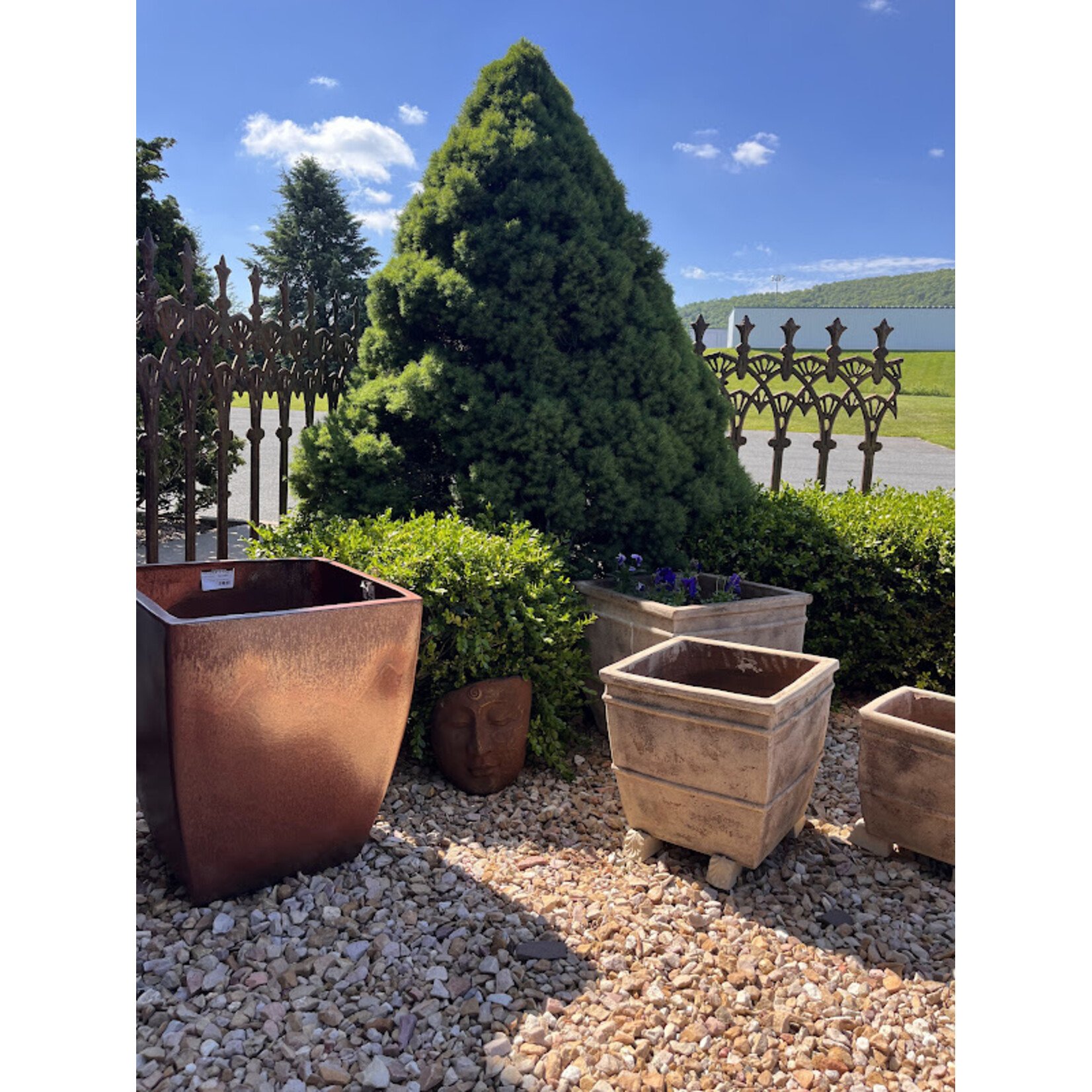 Campania Blake Colorful Glazed Planter