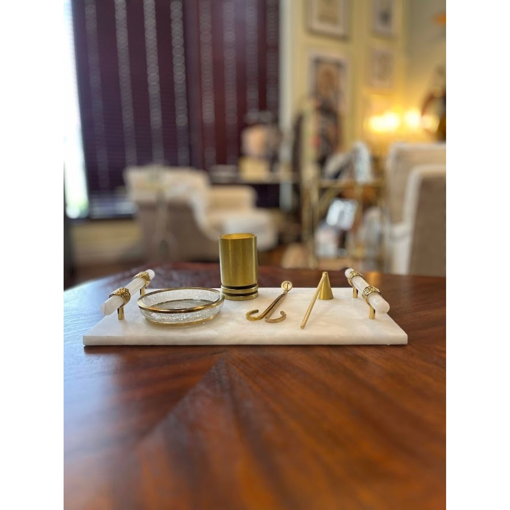 Skeem Brass Wick Trimmer in Gold Matte