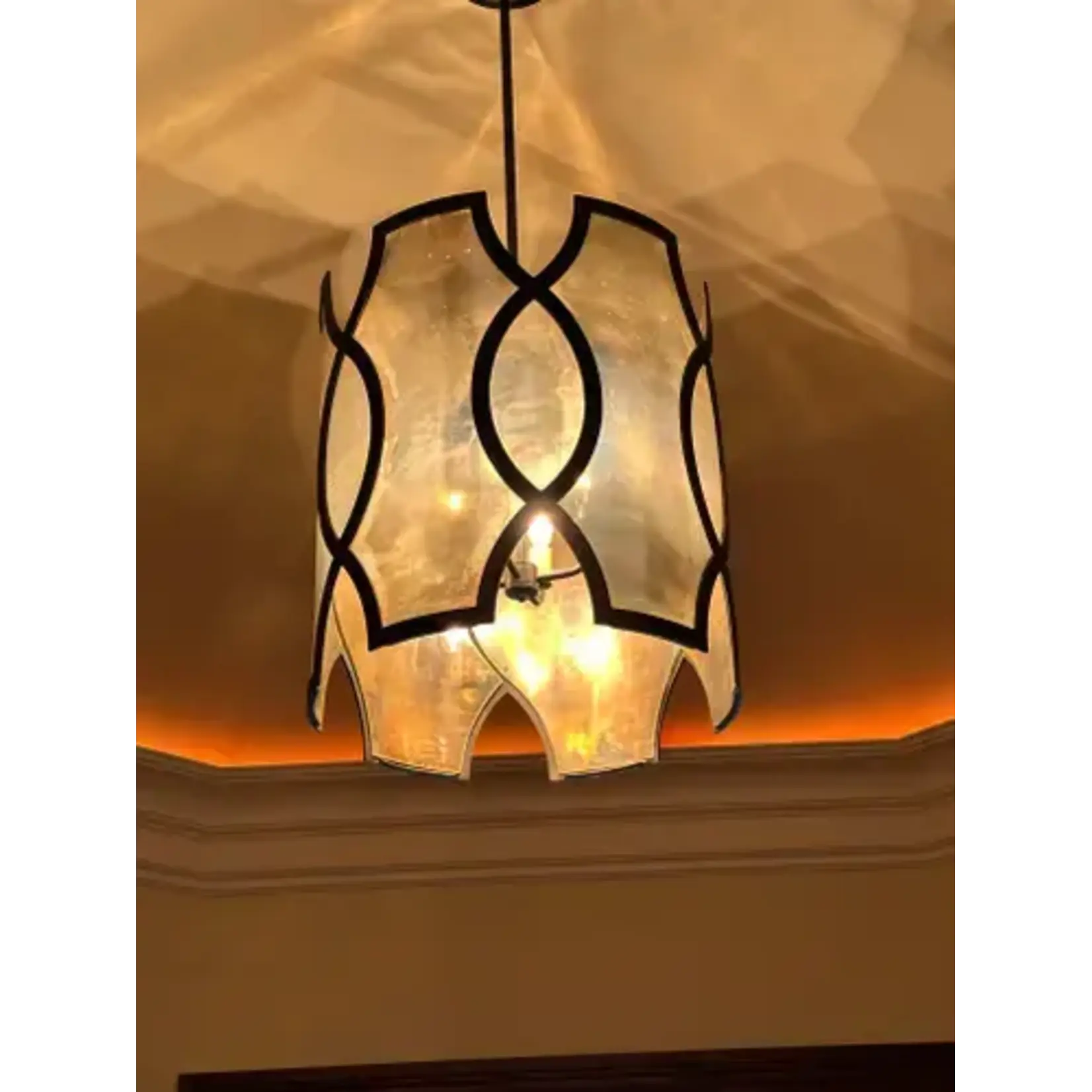 Baker Furniture Tatiana Scalloped Pendant