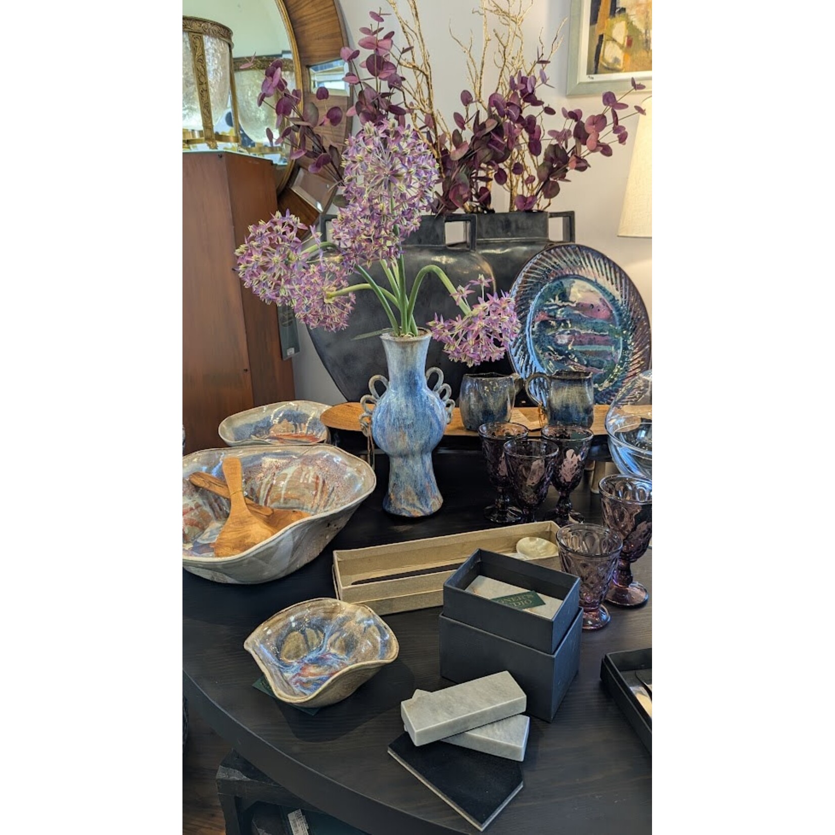 Tozai Handled Flat Vase Large