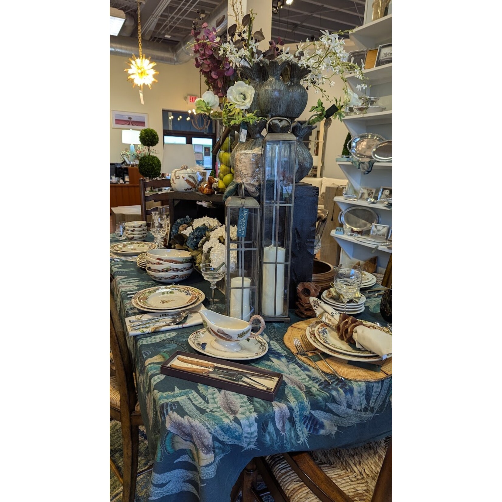 Juliska Forest Walk Sauce Gravy Boat and Stand