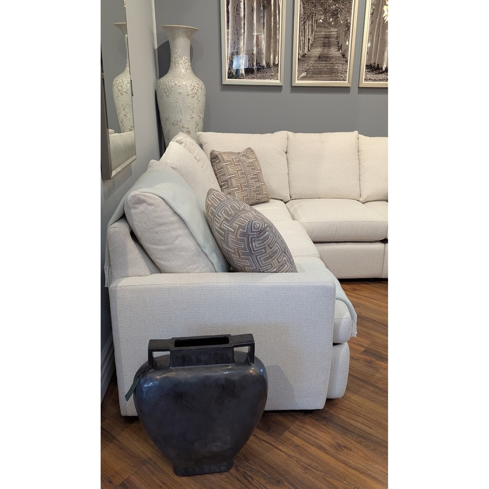 Tozai Handled Flat Vase Large