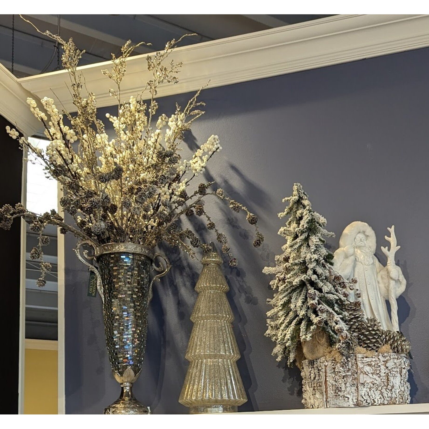 RAZ Imports Berry Spray 39.5" White