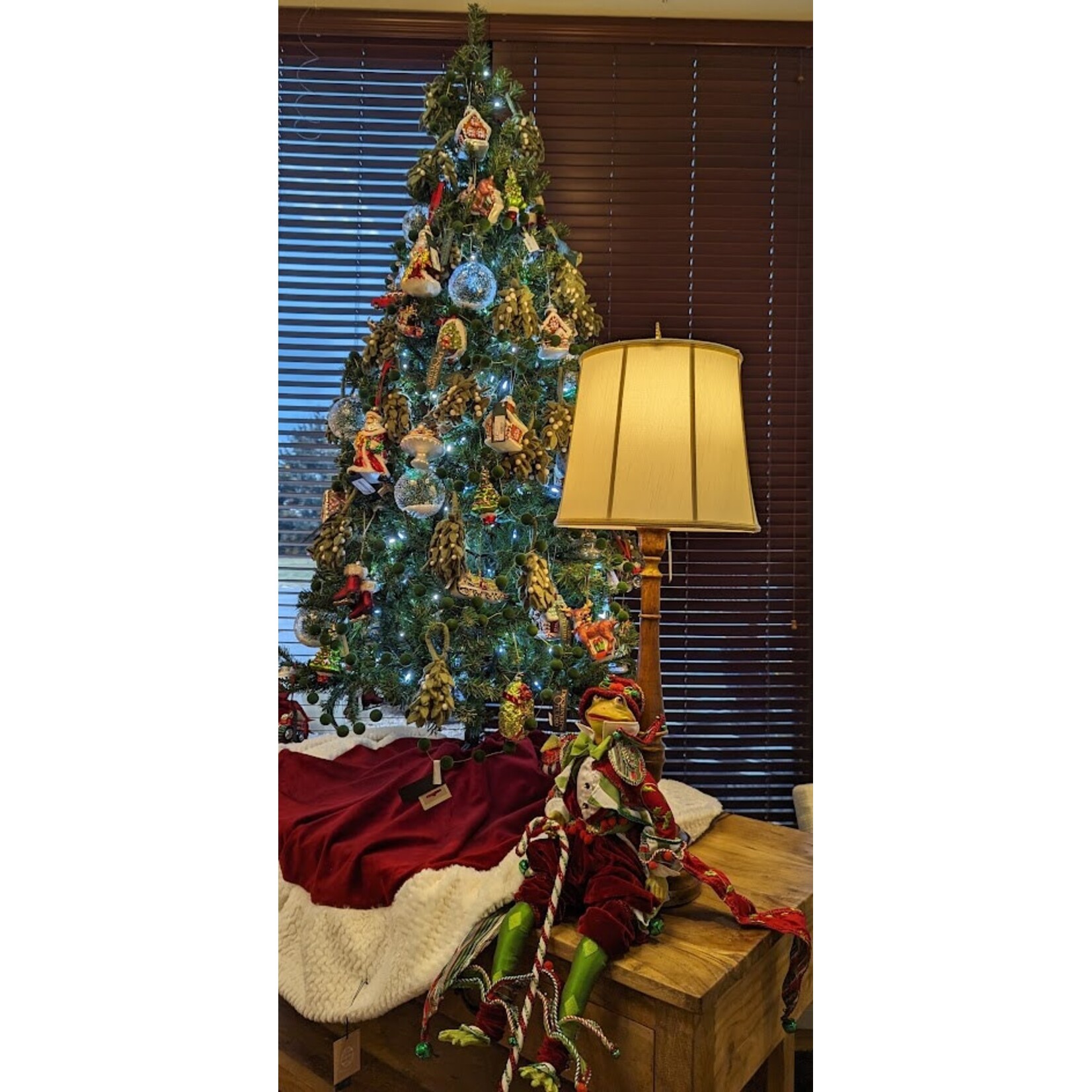 Katherine's Collection Gingerbread House Glitter Ornament