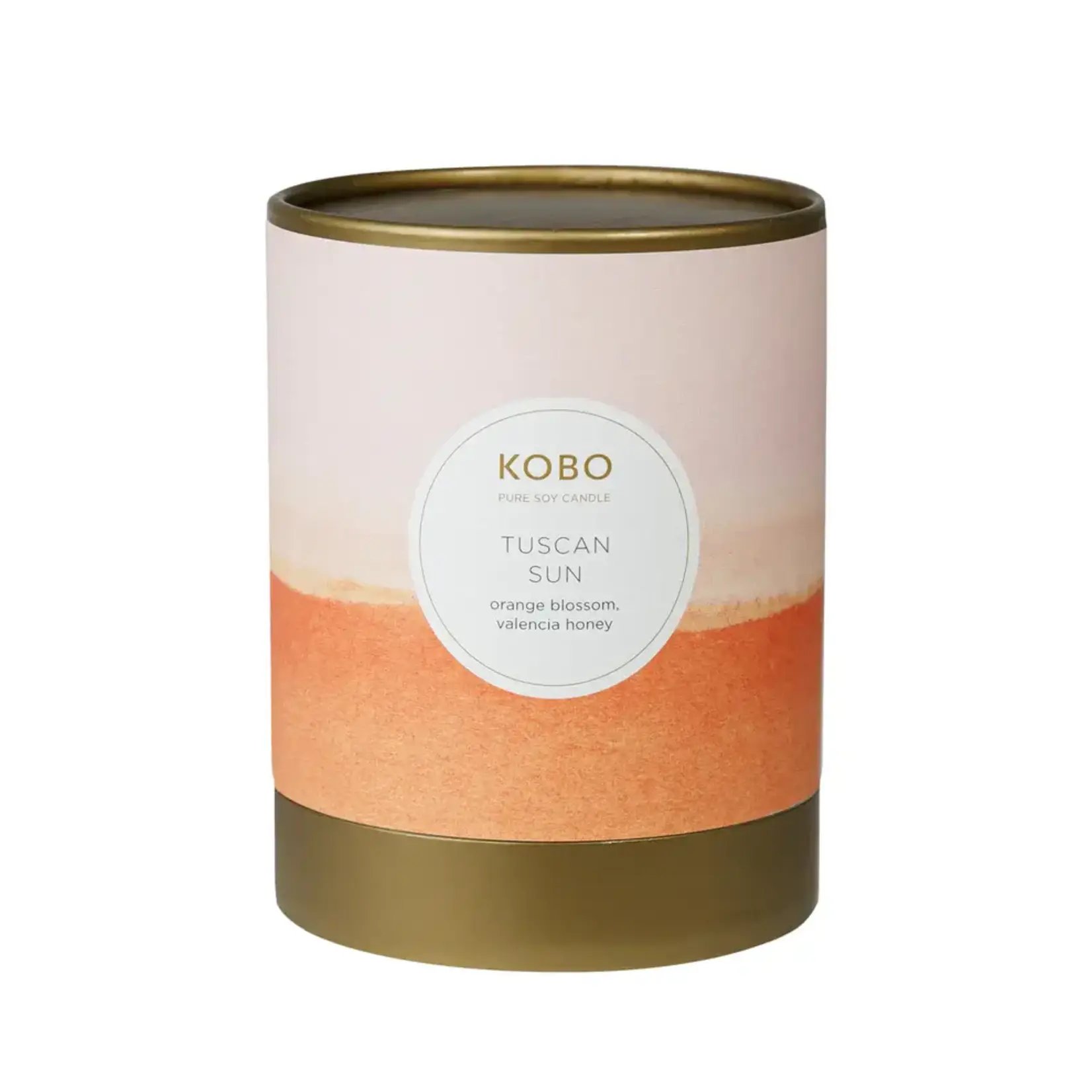 Kobo Tuscan Sun Watercolor Candle
