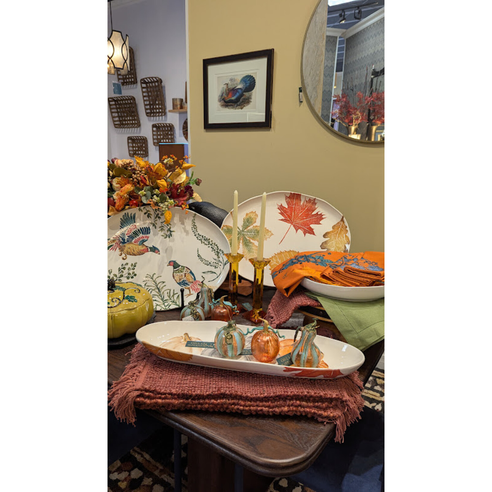 Napa Home and Garden Rae Woven Fringe Placemat