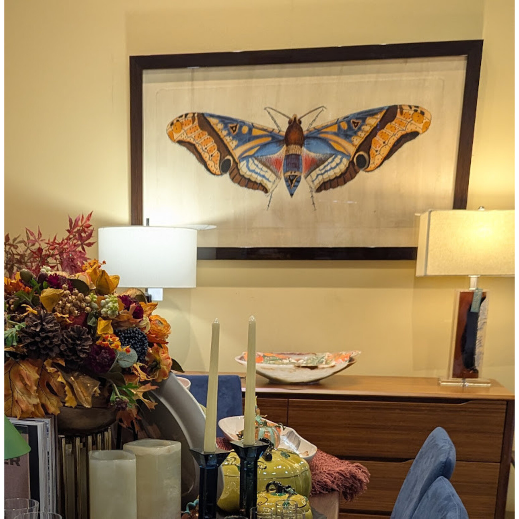 Wendover Art Group Grand Moth II Framed Artwork