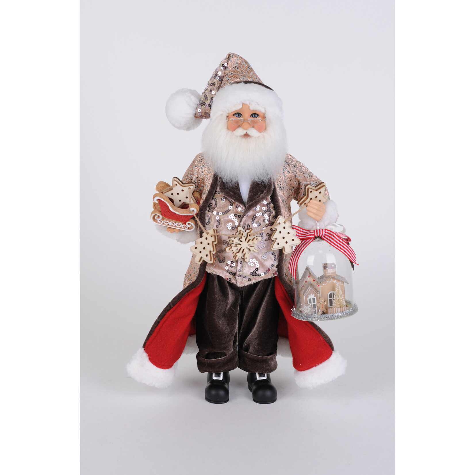 Karen Didion Originals Ginger Snap Santa