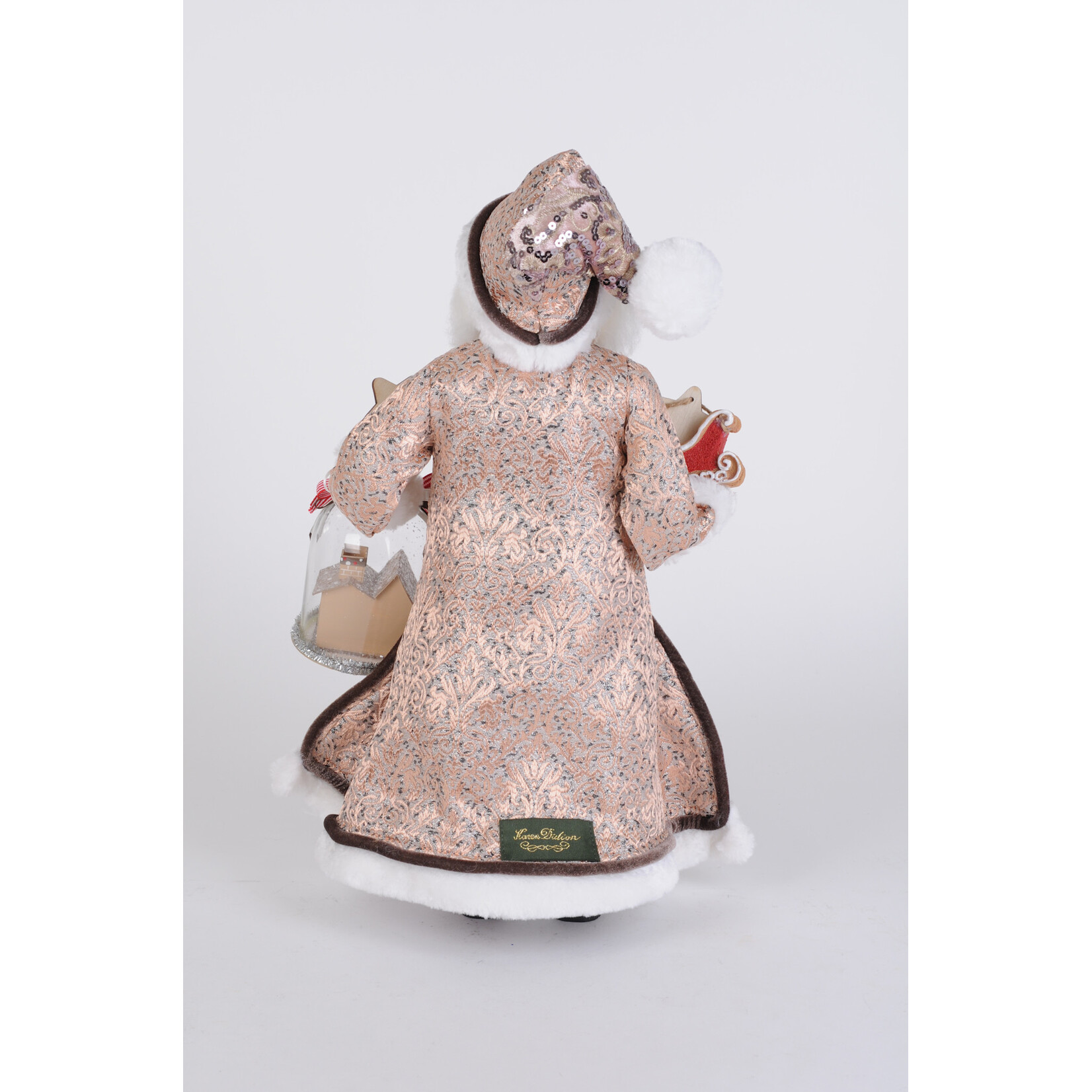 Karen Didion Originals Ginger Snap Santa