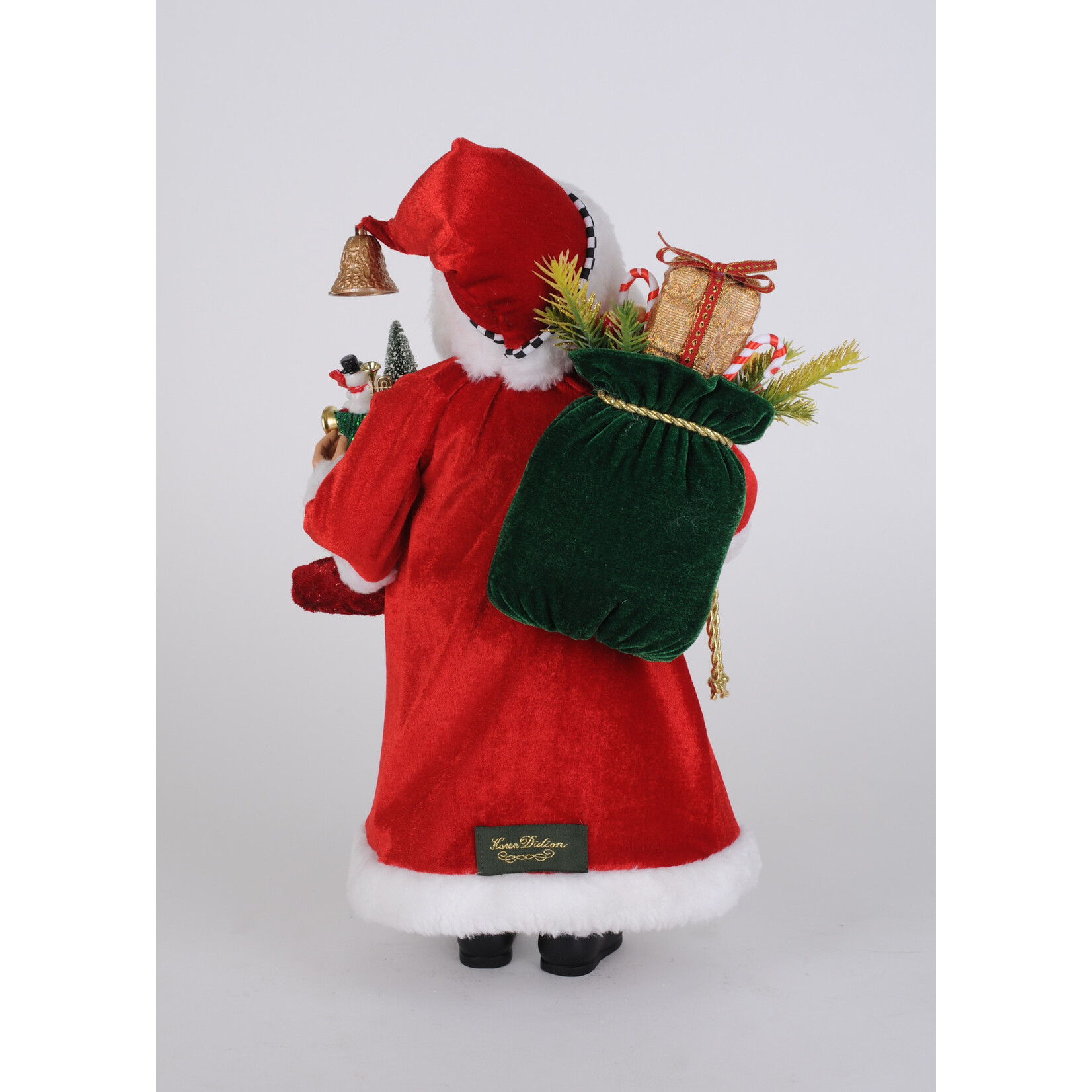 Karen Didion Originals Traditional Stocking Santa