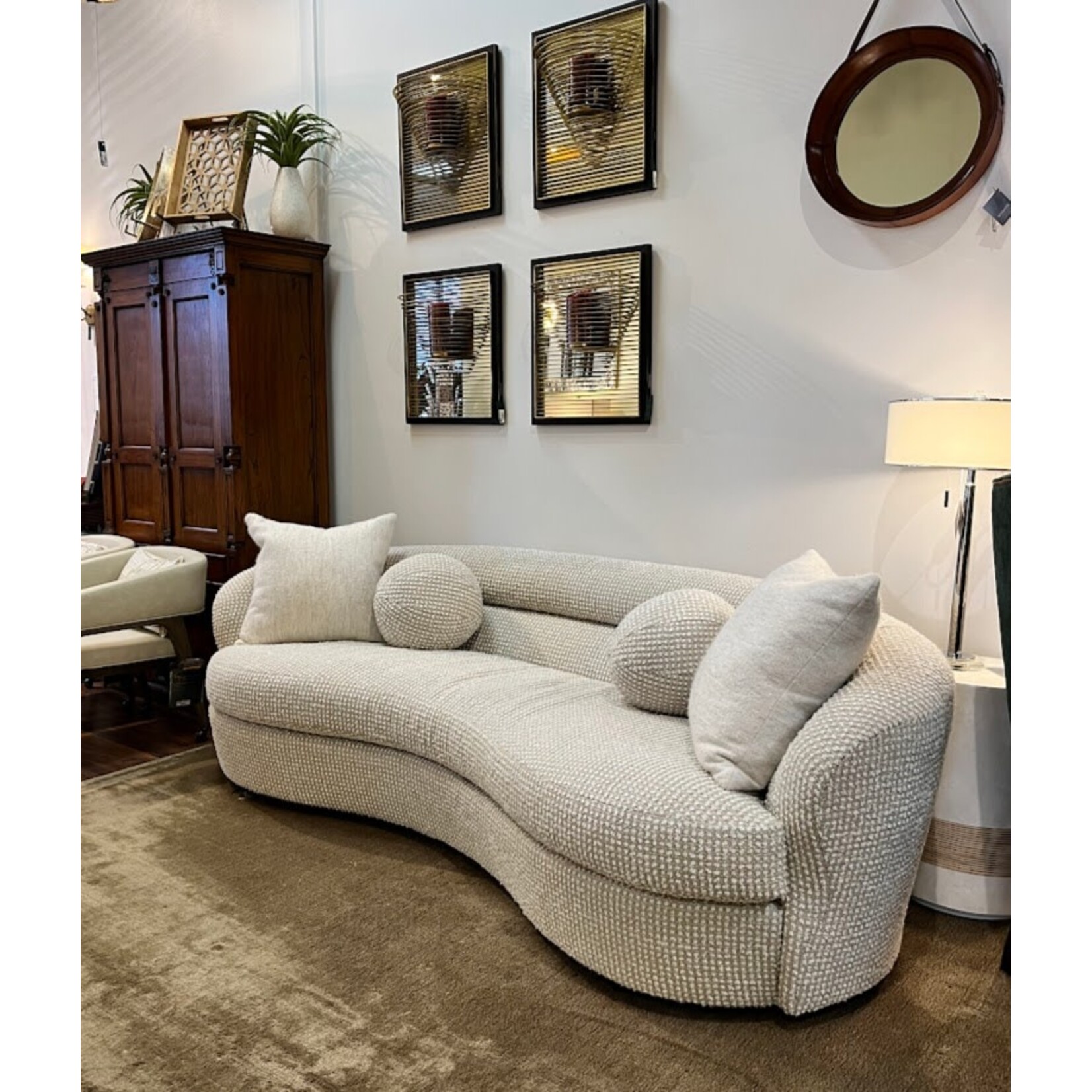 Sherrill Furniture Wanderlust Sofa Perla Sand