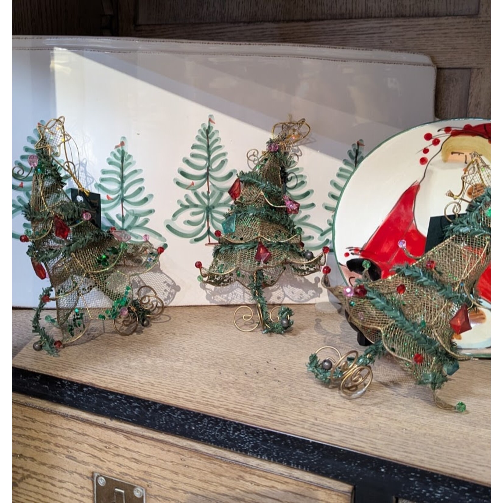 Katherine's Collection Wire Christmas Trees