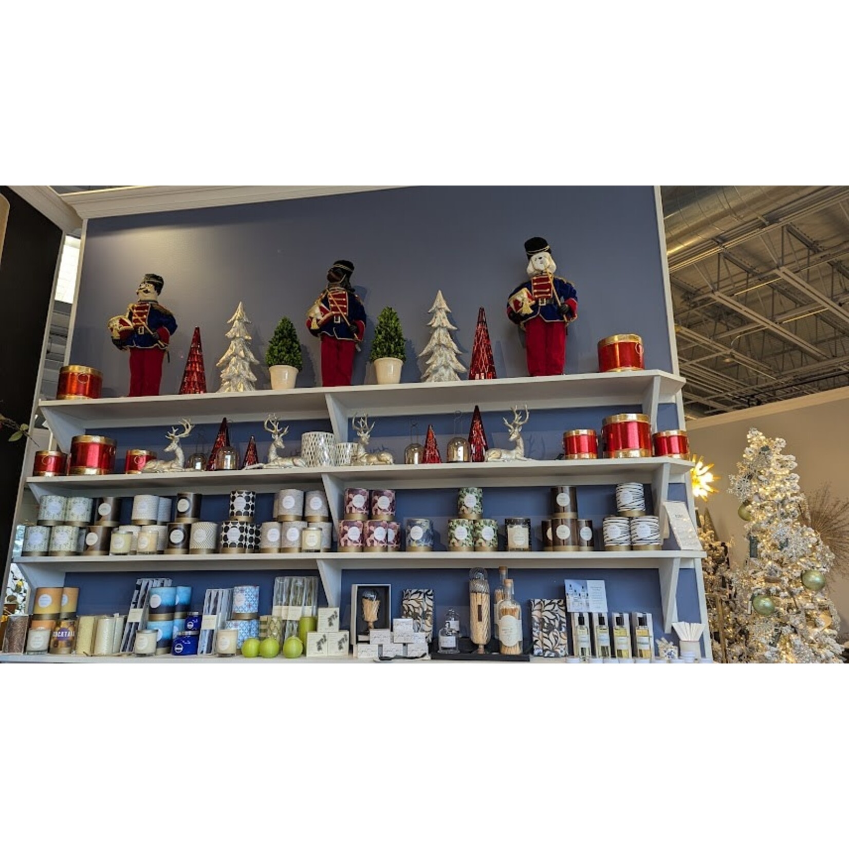 RAZ Imports Red and Gold Container Ornament