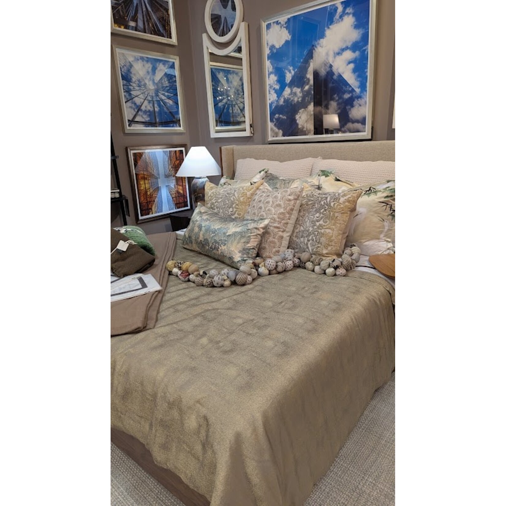 Global Views Willy Nilly Bunting Neutral Garland