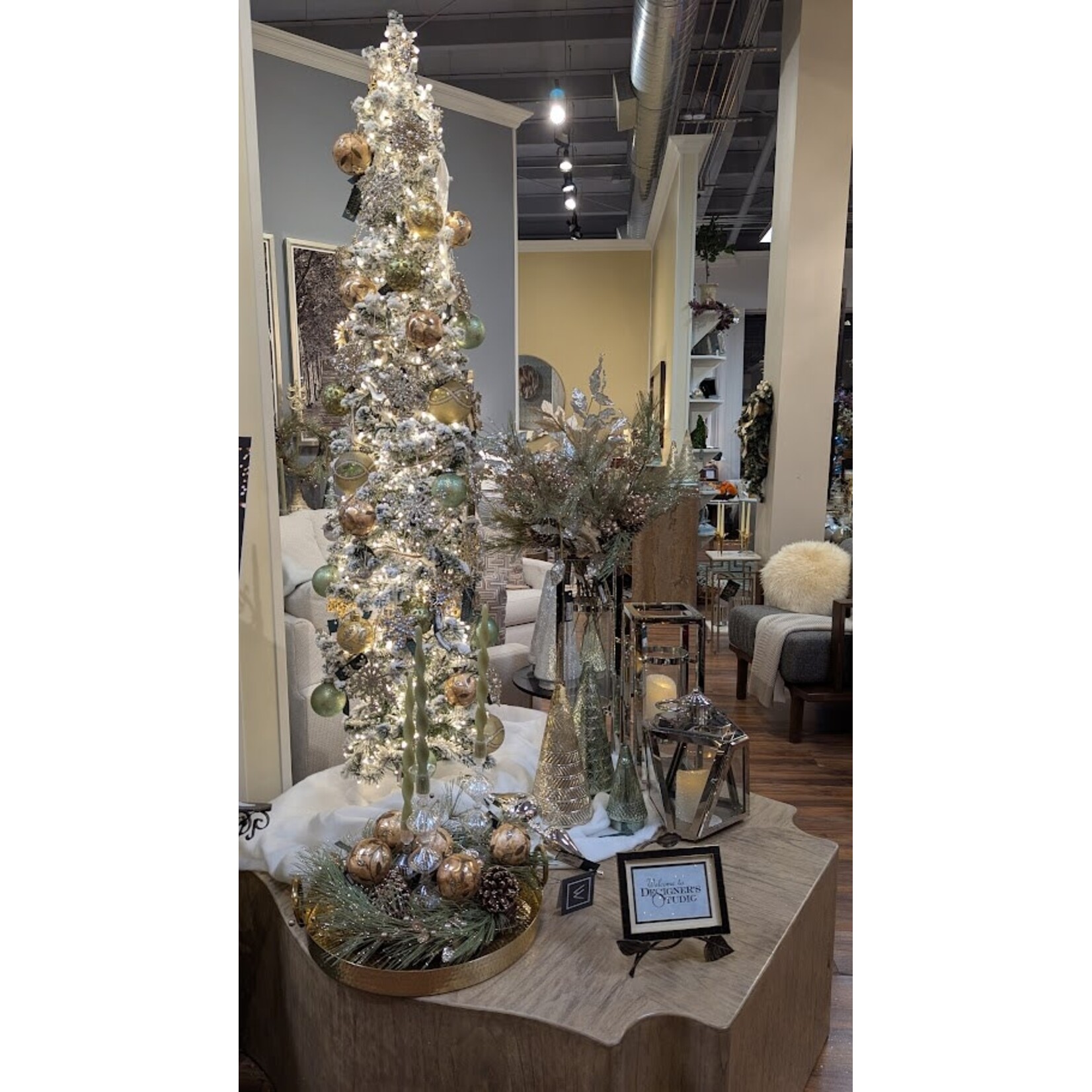 RAZ Imports Pearl Broach Ornament 5"