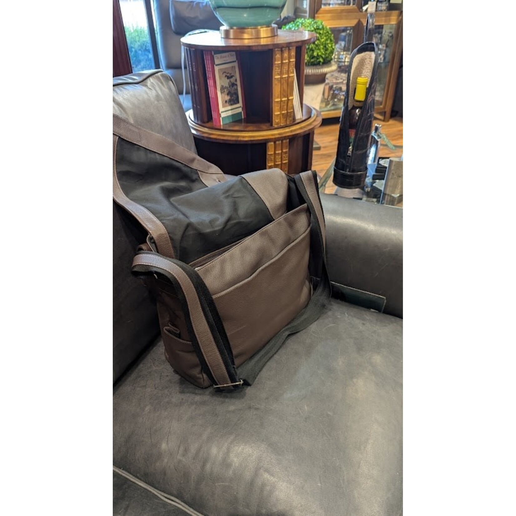 John Cole Ryan Messenger Bag Satchel Handbag Java