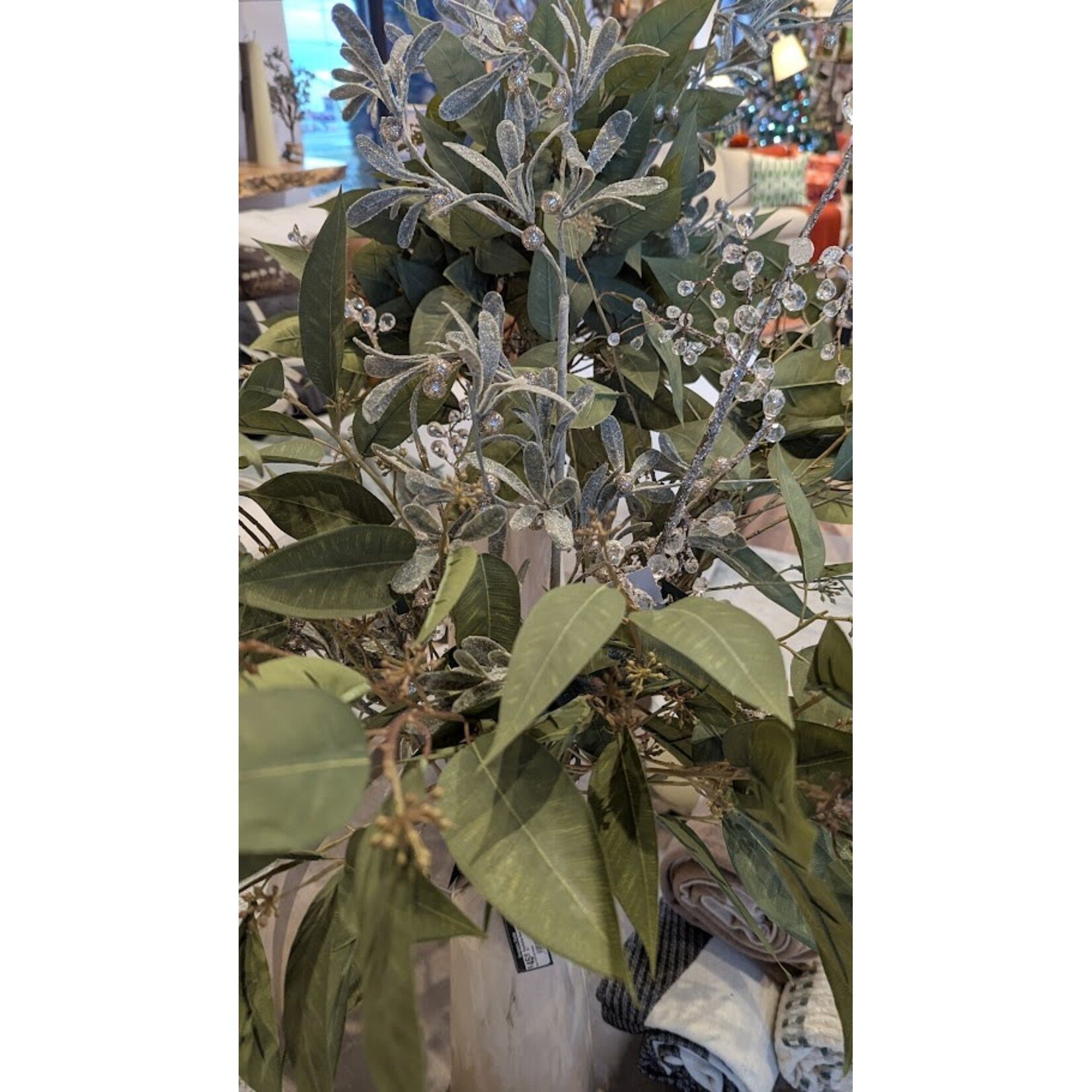 Winward Floral & Seasonal Decor Crystal Ice Winter Branch 33''