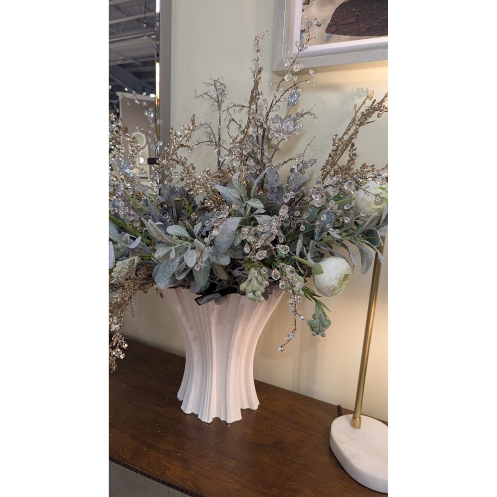 Winward Floral & Seasonal Decor Crystal Ice Winter Branch 33''