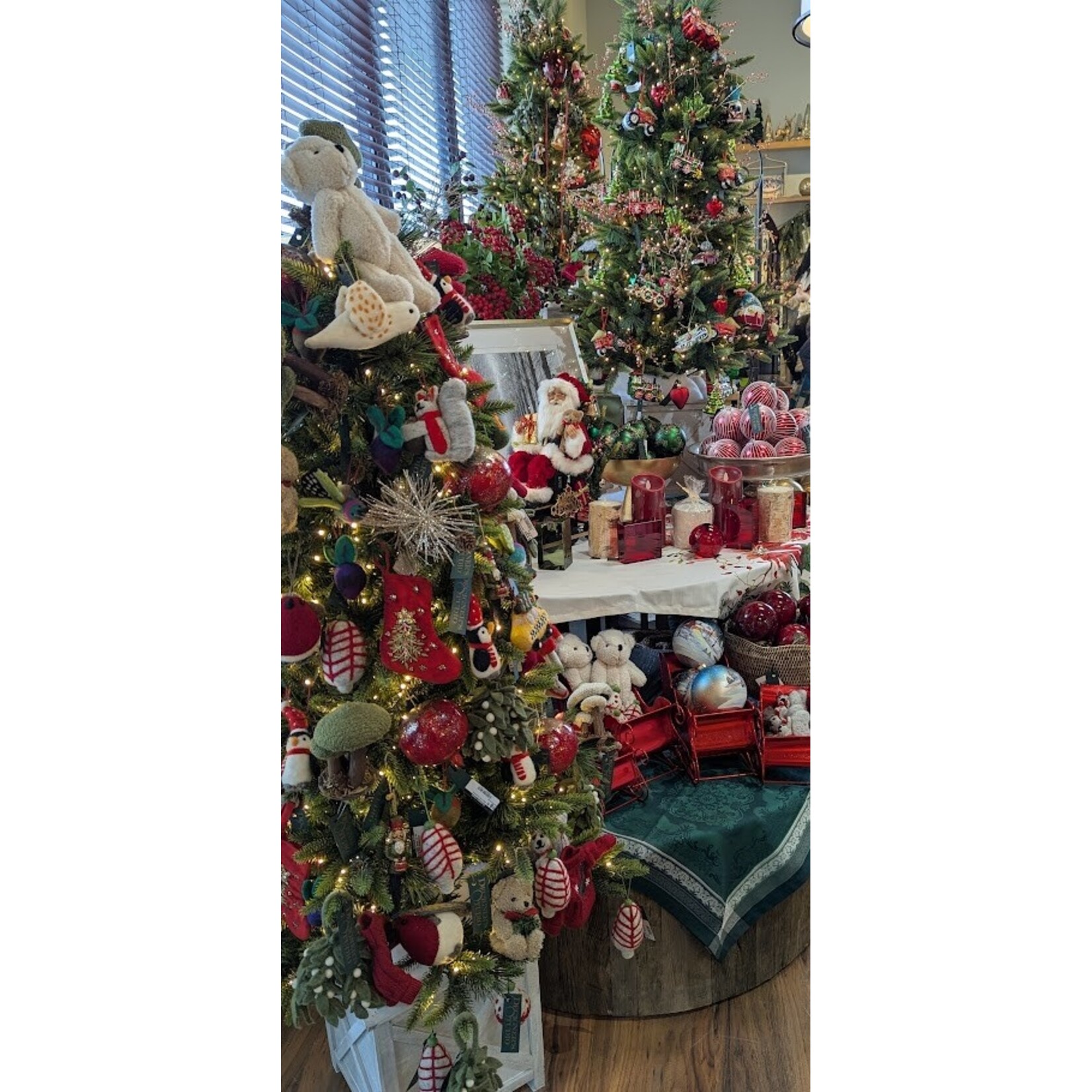 Rockflowerpaper Handmade Grey Wool Felt Bauble Ornament