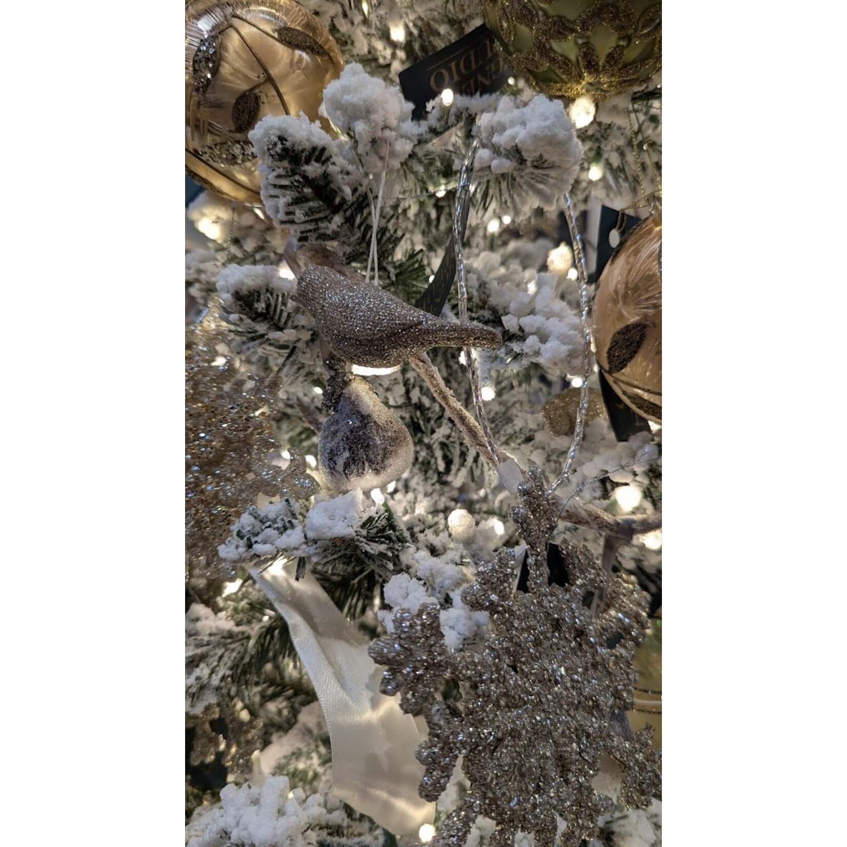 Shishi LLC Diamond Sparkle Bird Ornament