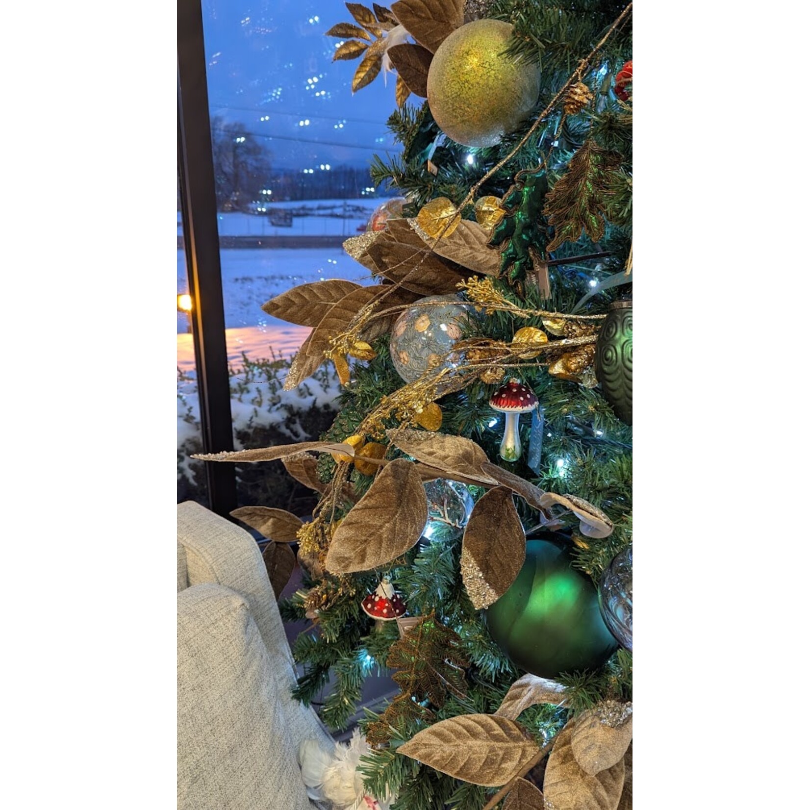 RAZ Imports Red Mushroom Ornament