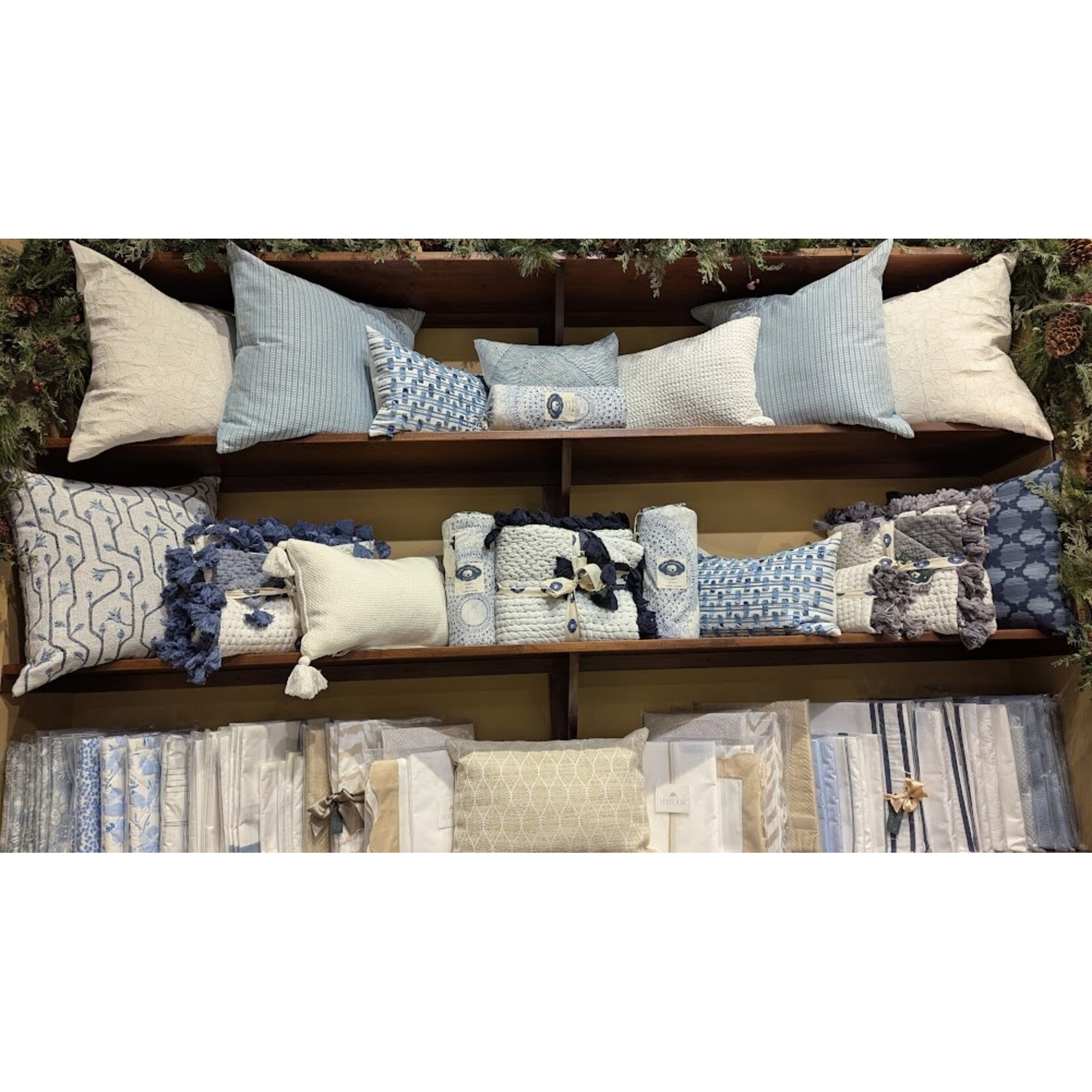 John Robshaw Textiles Yamini Kidney Pillow with Insert