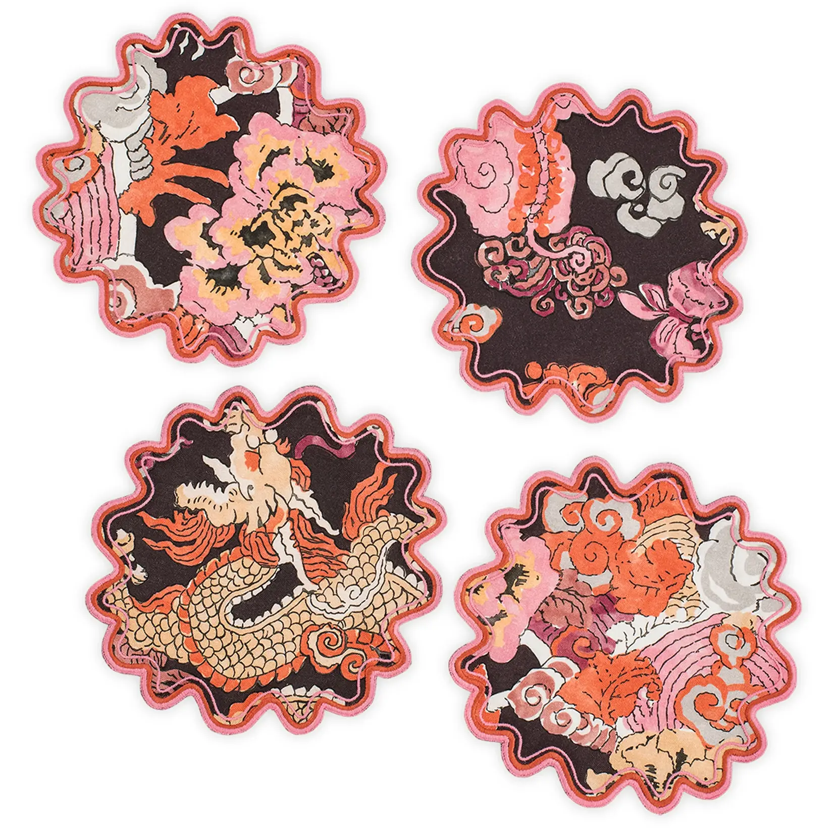 Matouk Magic Mountain Cocktail Napkin