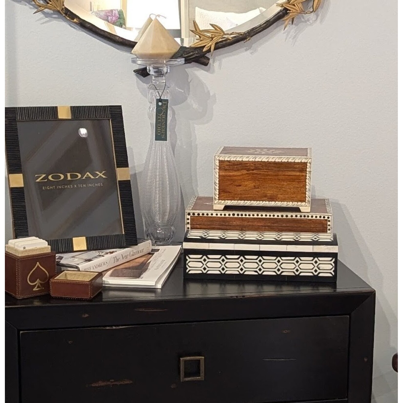 Tozai Rambagh Palace Inlay Bone Box