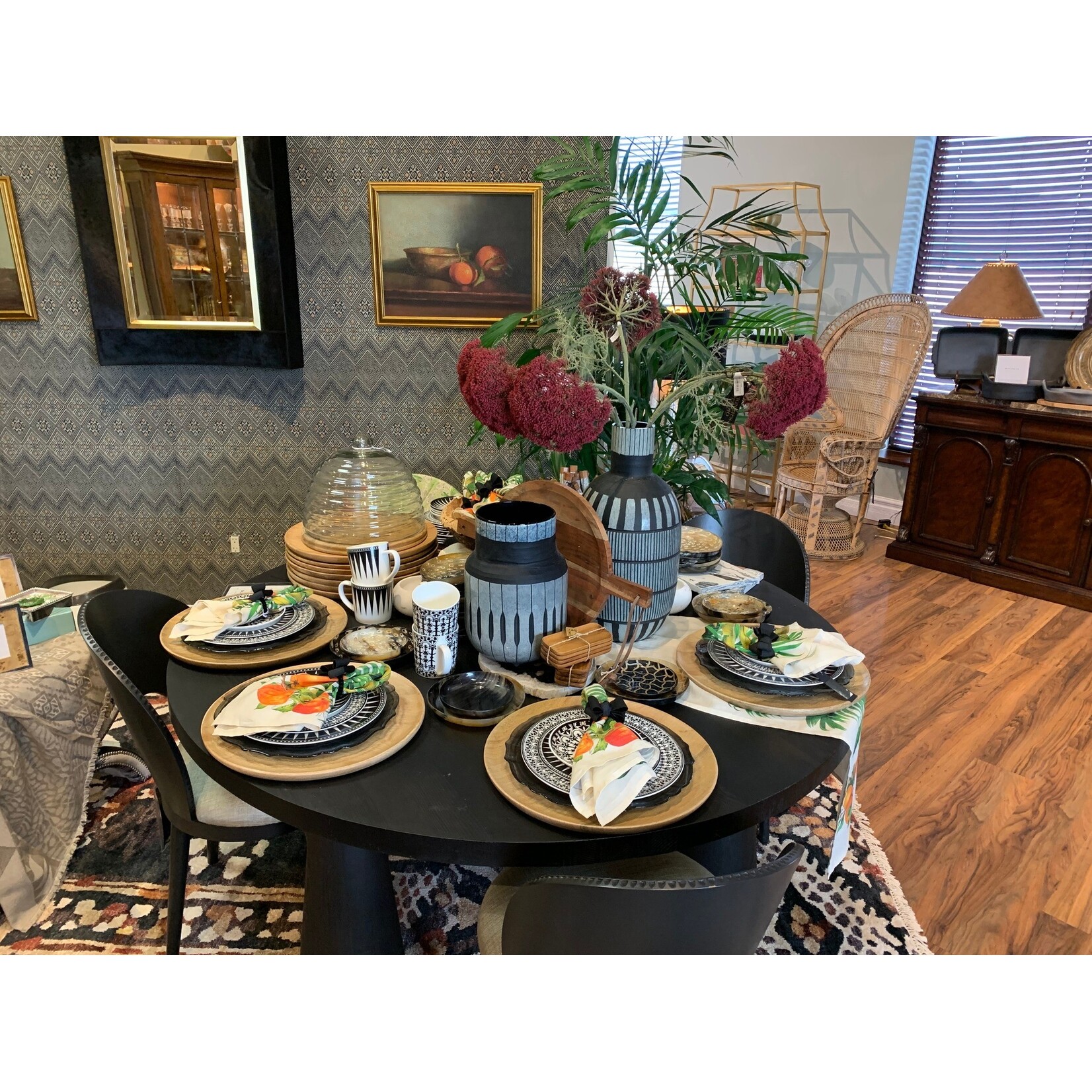 Garnier Thiebaut Vintage Garden Linen Napkin