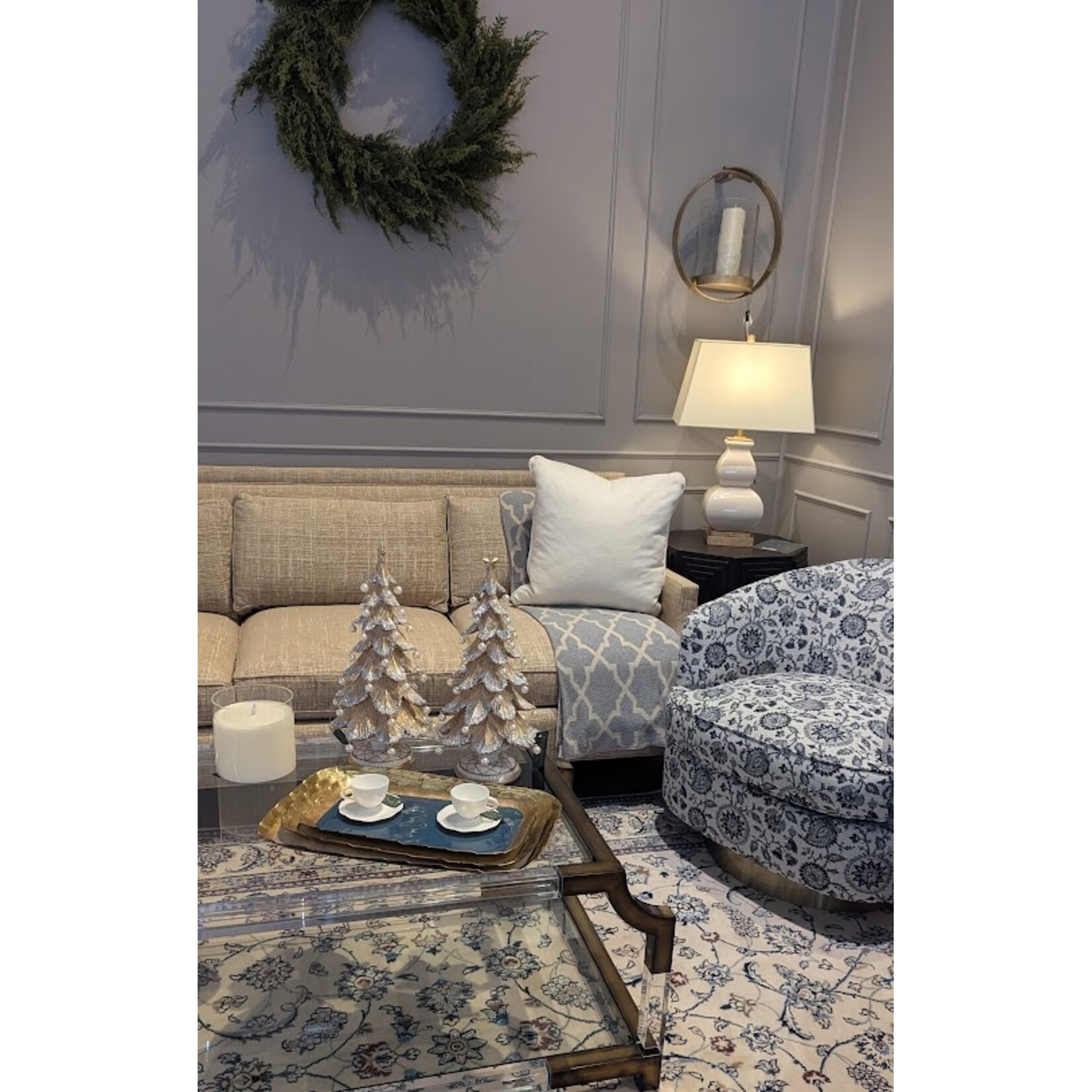 Gabby Kensley Coffee Table Mountain Brass