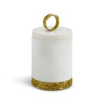 Michael Aram Palm Bath Collection Round Container