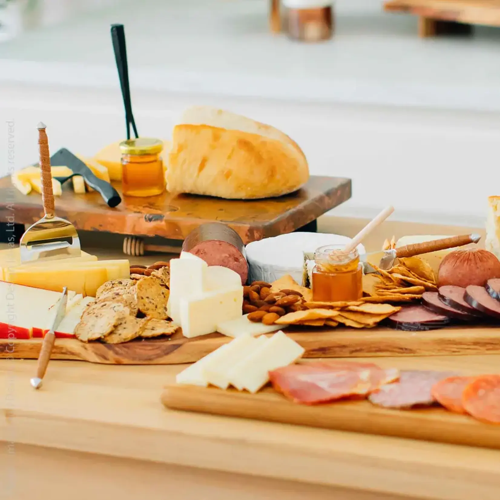 Texxture Forge Cheese Knife and Fork