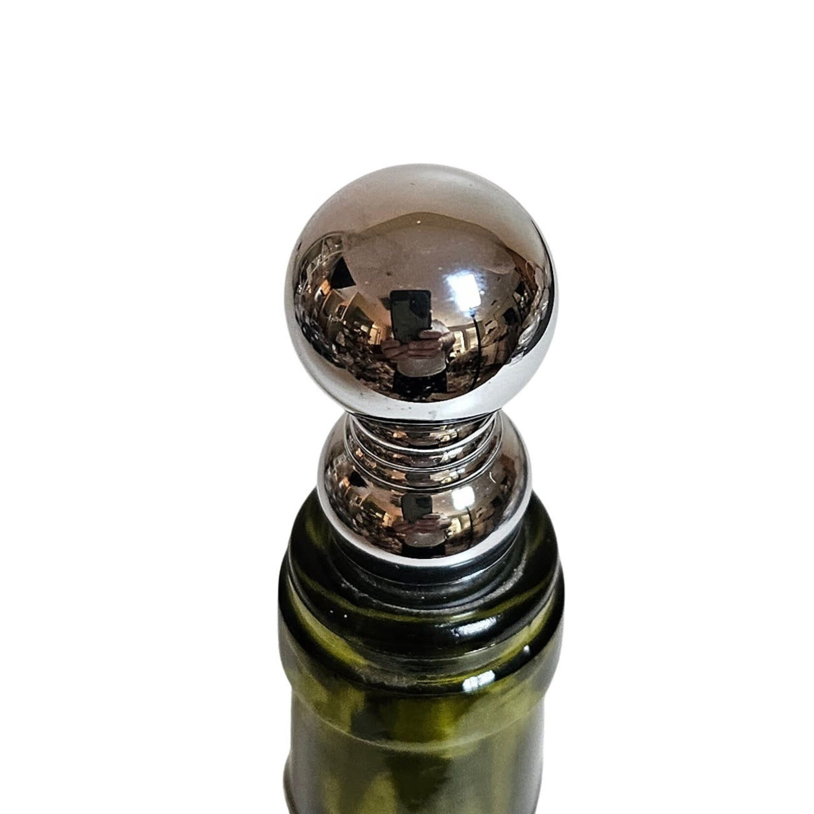 Corbell Silver Boxed Wine Accessory Set of 4