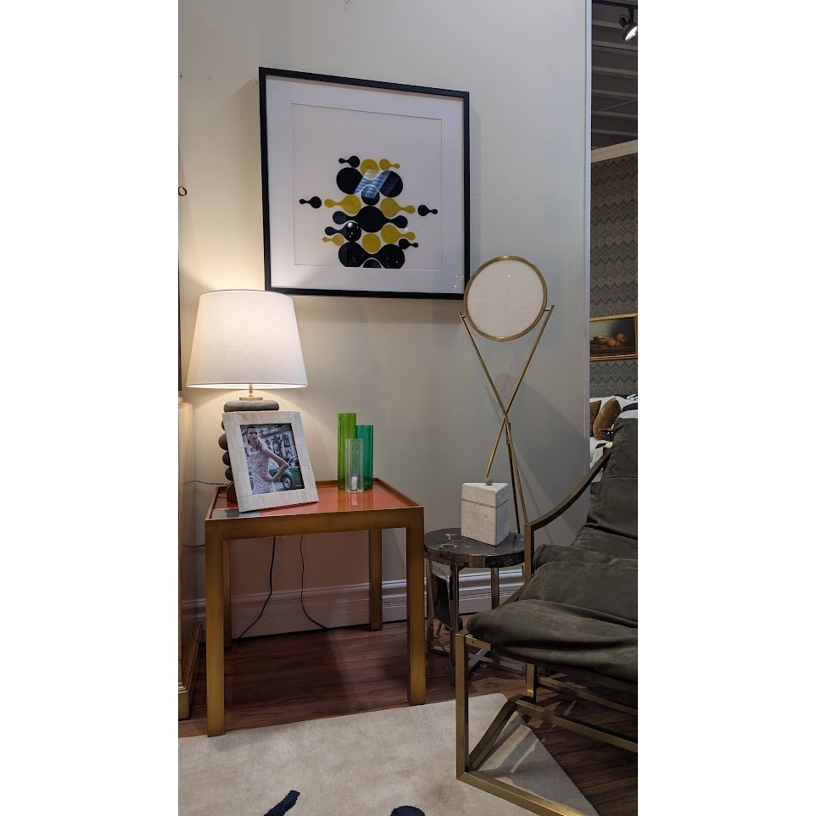 Loloi Inc Drops Handstitched Wall Art