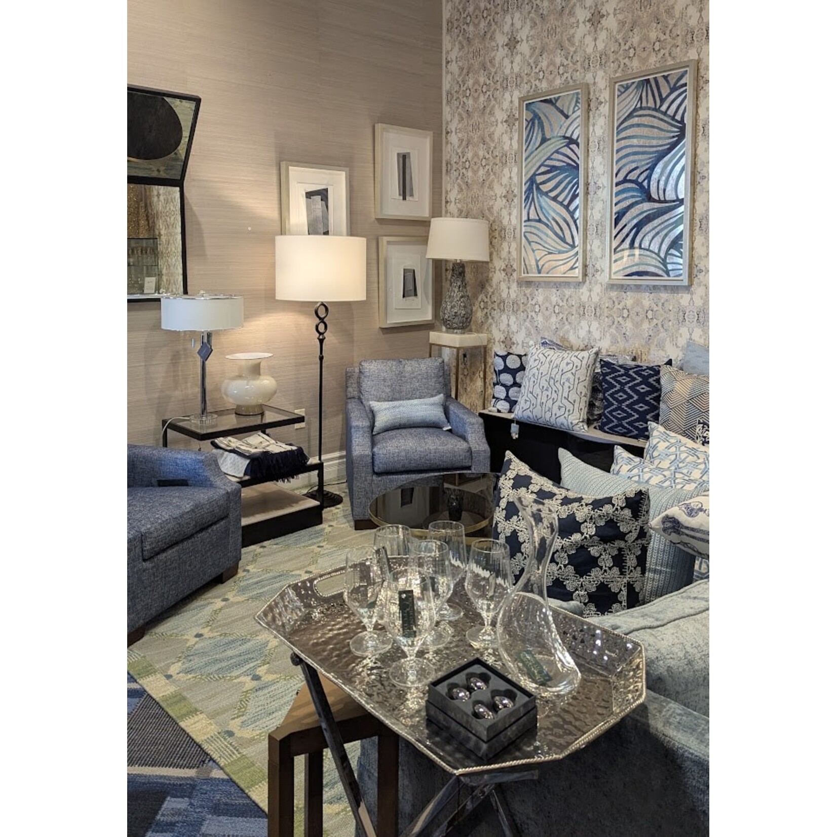 Wildwood Encore Lamp Steel